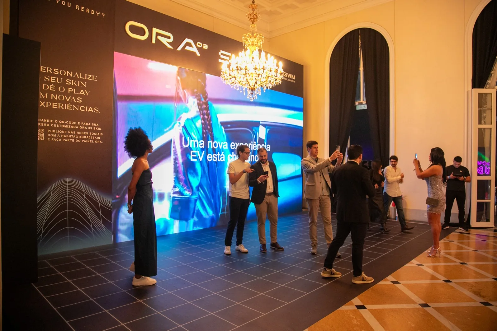 Ativação do GWM ORA 03 no Palácio Tangará